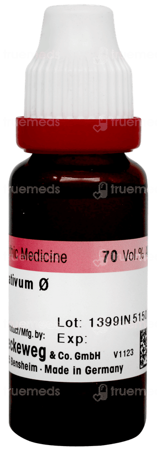 Dr Reckeweg Allium Sativum Q Mother Tincture 20ml