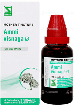 Dr Willmar Schwabe Ammi Visnaga Q Mother Tincture 30ml