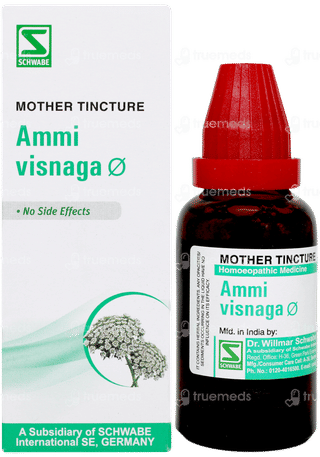 Dr Willmar Schwabe Ammi Visnaga Q Mother Tincture 30ml