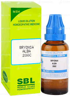 Sbl Bryonia Alba 200 C Dilution 30 ML Sbl Bryonia Alba 200 C Dilution 30 ML
