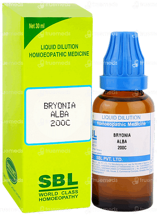 Sbl Bryonia Alba 200 C Dilution 30 ML