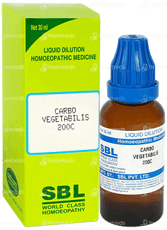 Sbl Carbo Vegetabilis 200c Dilution 30ml Sbl Carbo Vegetabilis 200c Dilution 30ml