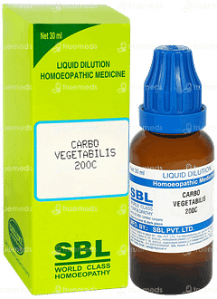 Sbl Carbo Vegetabilis 200c Dilution 30ml