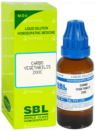 Sbl Carbo Vegetabilis 200c Dilution 30ml