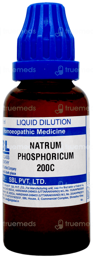 Sbl Natrum Phosphoricum 200c Dilution 30ml