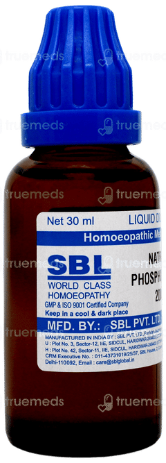 Sbl Natrum Phosphoricum 200c Dilution 30ml