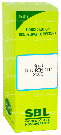 Sbl Kali Bichromicum 200c Dilution 30ml