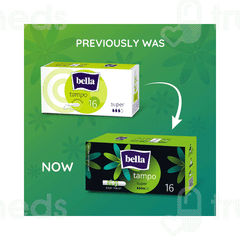Bella Super Tampo Tampons 16 Bella Super Tampo Tampons 16