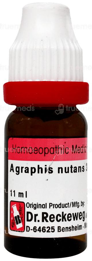 Dr Reckeweg Agraphis Nut 30 Dilution 11ml