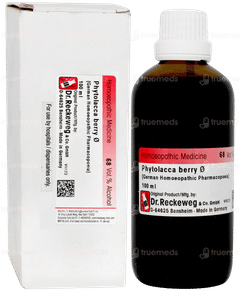 Dr Reckeweg Phytolacca Berry Q Mother Tincture 100ml