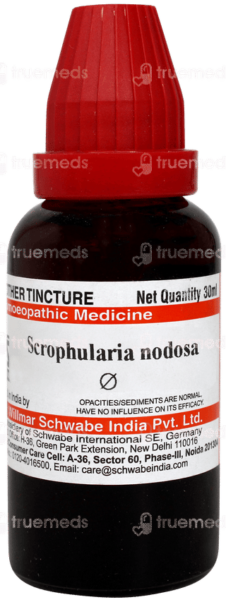 Dr Willmar Scrophularia Nodosa Q Mother Tincture 30 ML