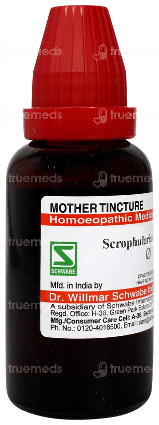 Dr Willmar Scrophularia Nodosa Q Mother Tincture 30 ML