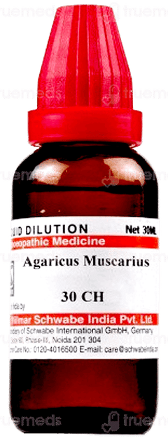 Dr Willmar Agaricus Muscarius 30 Ch Dilution 30 Ml