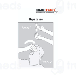 Ambitech Transparent Eye Wash Cup Pack Of 2