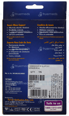 Tynor E 10 Tennis Elbow Support Medium 1