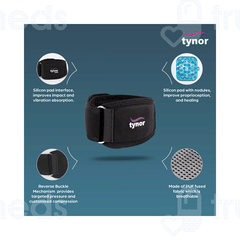 Tynor E 10 Tennis Elbow Support Medium 1