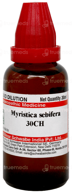 Dr Willmar Schwabe Myristica Sebifera 30Ch Dilution 30Ml Dr Willmar Schwabe Myristica Sebifera 30Ch Dilution 30Ml