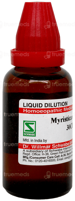 Dr Willmar Schwabe Myristica Sebifera 30Ch Dilution 30Ml