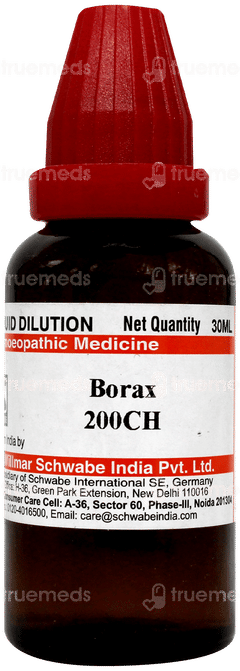 Dr Willmar Borax 200 CH Dilution 30 ML