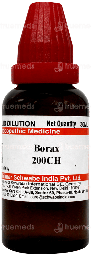 Dr Willmar Borax 200 CH Dilution 30 ML