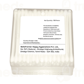 Bella Paper Stick Cotton Buds 100