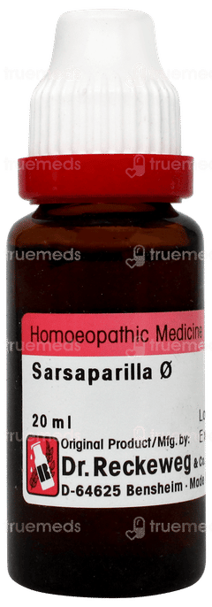 Dr Reckeweg Sarsaparilla Q Mother Tincture 20ml