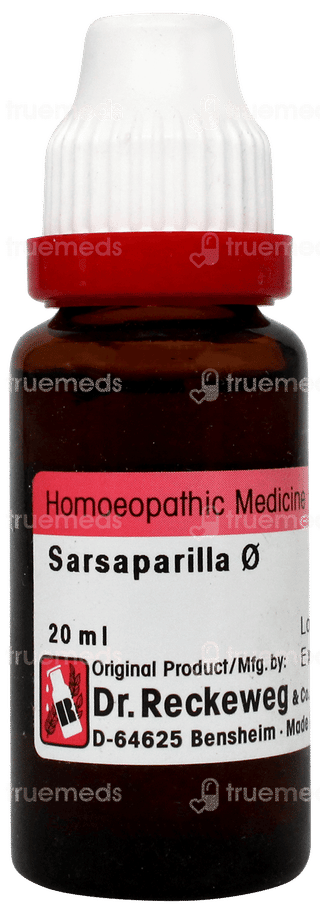 Dr Reckeweg Sarsaparilla Q Mother Tincture 20ml