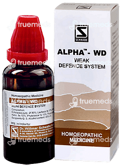 Dr Willmar Schwabe Alpha Wd Weak Defence System Drops 30ml Dr Willmar Schwabe Alpha Wd Weak Defence System Drops 30ml