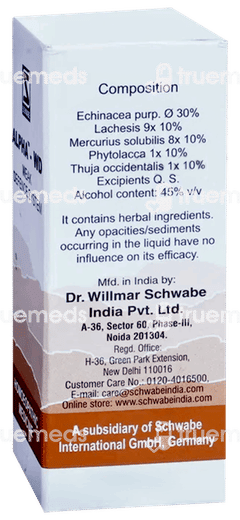 Dr Willmar Schwabe Alpha Wd Weak Defence System Drops 30ml