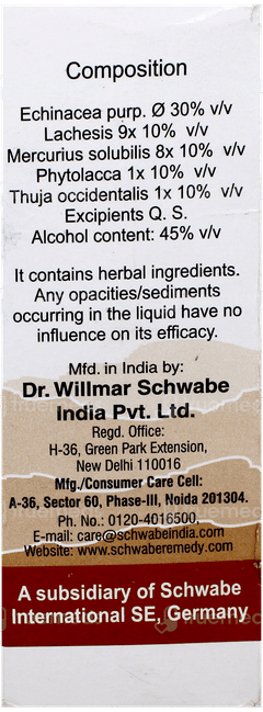 Dr Willmar Schwabe Alpha Wd Weak Defence System Drops 30Ml