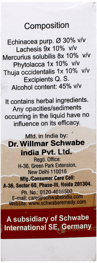 Dr Willmar Schwabe Alpha Wd Weak Defence System Drops 30Ml