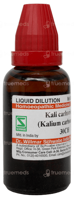 Dr Willmar Kali Carbonicum 30 Ch Dilution 30 ML