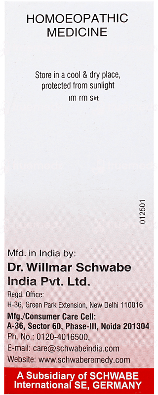 Dr Willmar Calcarea Fluorica 30ch Dilution 30ml