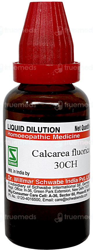 Dr Willmar Calcarea Fluorica 30ch Dilution 30ml