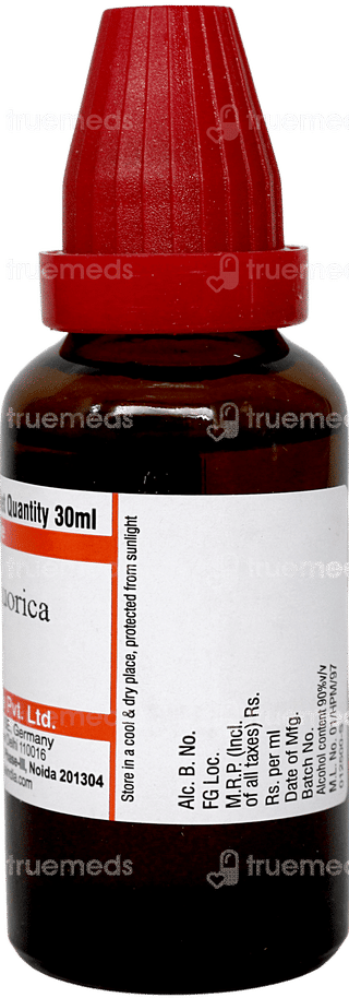 Dr Willmar Calcarea Fluorica 30ch Dilution 30ml