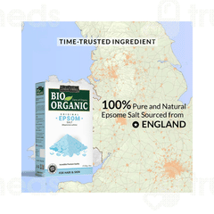 Indus Valley Bio Organic Original Epsom Salt 250 GM