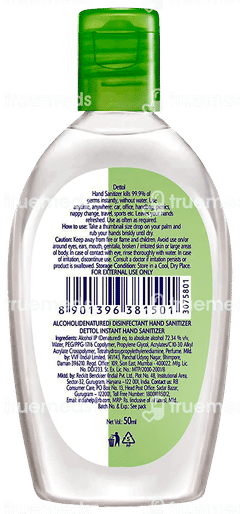 Dettol Instant Hand Sanitizer 50ml Dettol Instant Hand Sanitizer 50ml