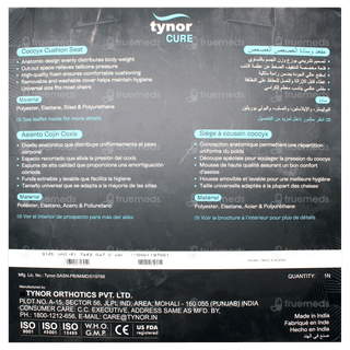 Tynor H 13 Coccyx Universal Grey Cushion Seat 1