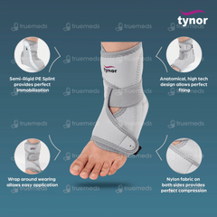 Tynor J 12 Neoprene Universal Ankle Support 1 Tynor J 12 Neoprene Universal Ankle Support 1