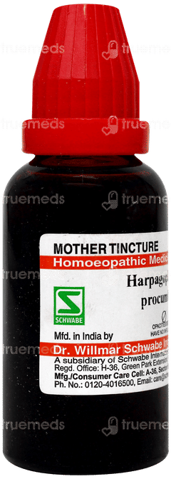 Dr Willmar Harpagophytum Procumbens Q Mother Tincture 30 Ml