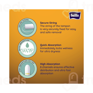 Bella Tampo Easy Twist Regular Tampons 16