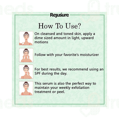 Rejusure 5% Glycolic Acid Facial Serum 30ml