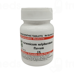 Dr Willmar Schwabe Arsenicum Sulph Flavum 3x Tablet 20gm Dr Willmar Schwabe Arsenicum Sulph Flavum 3x Tablet 20gm