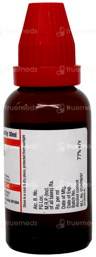 Dr Willmar Schwabe Nux Vomica Q Mother Tincture 30Ml