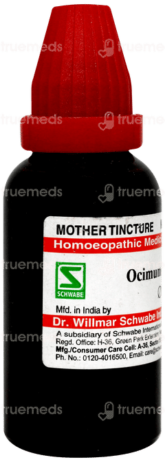 Dr Willmar Schwabe Ocimum Canum Q Mother Tincture 30ml