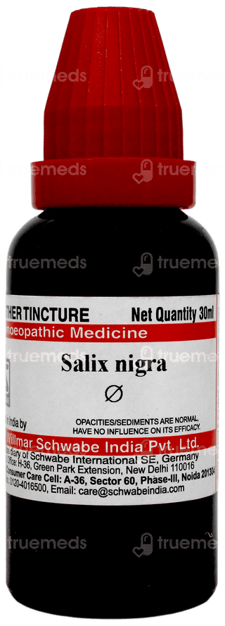 Dr Willmar Schwabe Salix Nigra Q Mother Tincture 30ml
