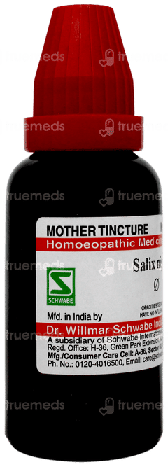Dr Willmar Schwabe Salix Nigra Q Mother Tincture 30ml