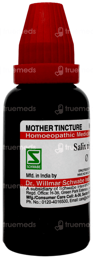 Dr Willmar Schwabe Salix Nigra Q Mother Tincture 30ml