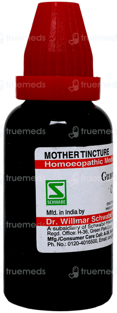 Dr Willmar Guarana Q Mother Tincture 30 ML