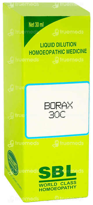 Sbl Borax 30 C Dilution 30 ML